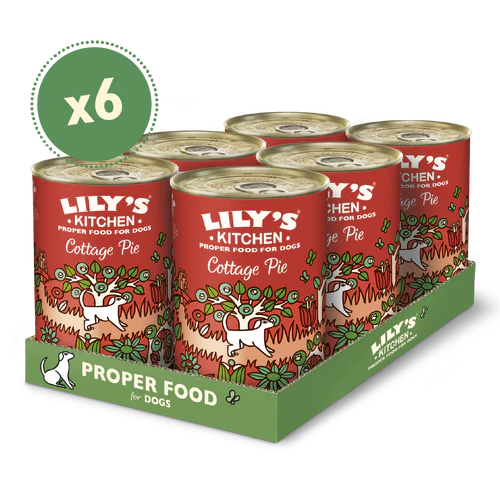 Lily's Kitchen Dog Tin Cottage Pie 6x400g