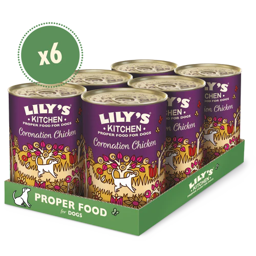 Lily's Kitchen Dog Tin Coronation Chicken 6x400g
