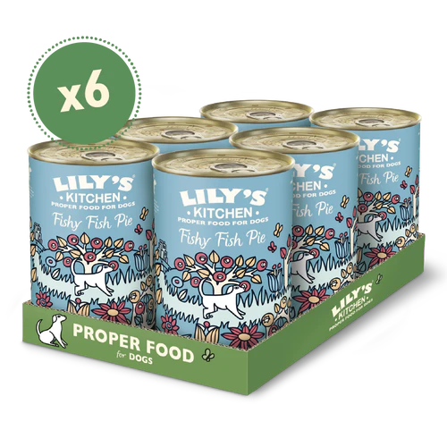Lily's Kitchen Dog Tin Fish Pie & Peas 6x400g