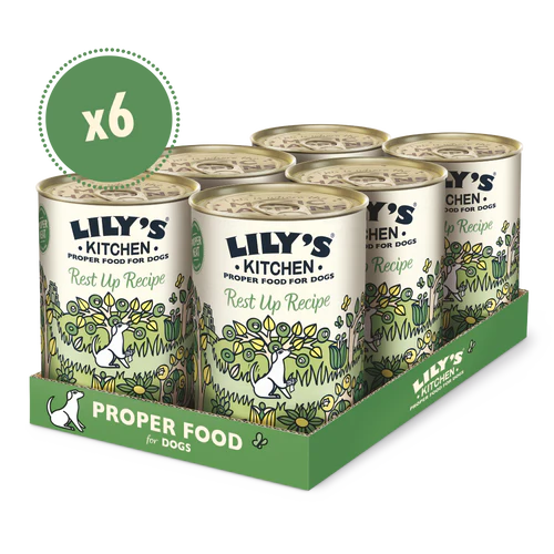 Lily's Kitchen Dog Tin Rest Up Recipe 6x400g