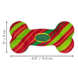 KONG Christmas Holiday Airdog Squeaker Bone Small