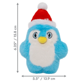 KONG Christmas Holiday Snuzzles Santa Penguin Small