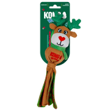 KONG Christmas Holiday Wubba Rudolf & Bear Assorted Small
