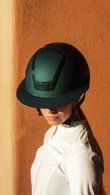 Kask Nemesi Metal Wide Peak Teal Green