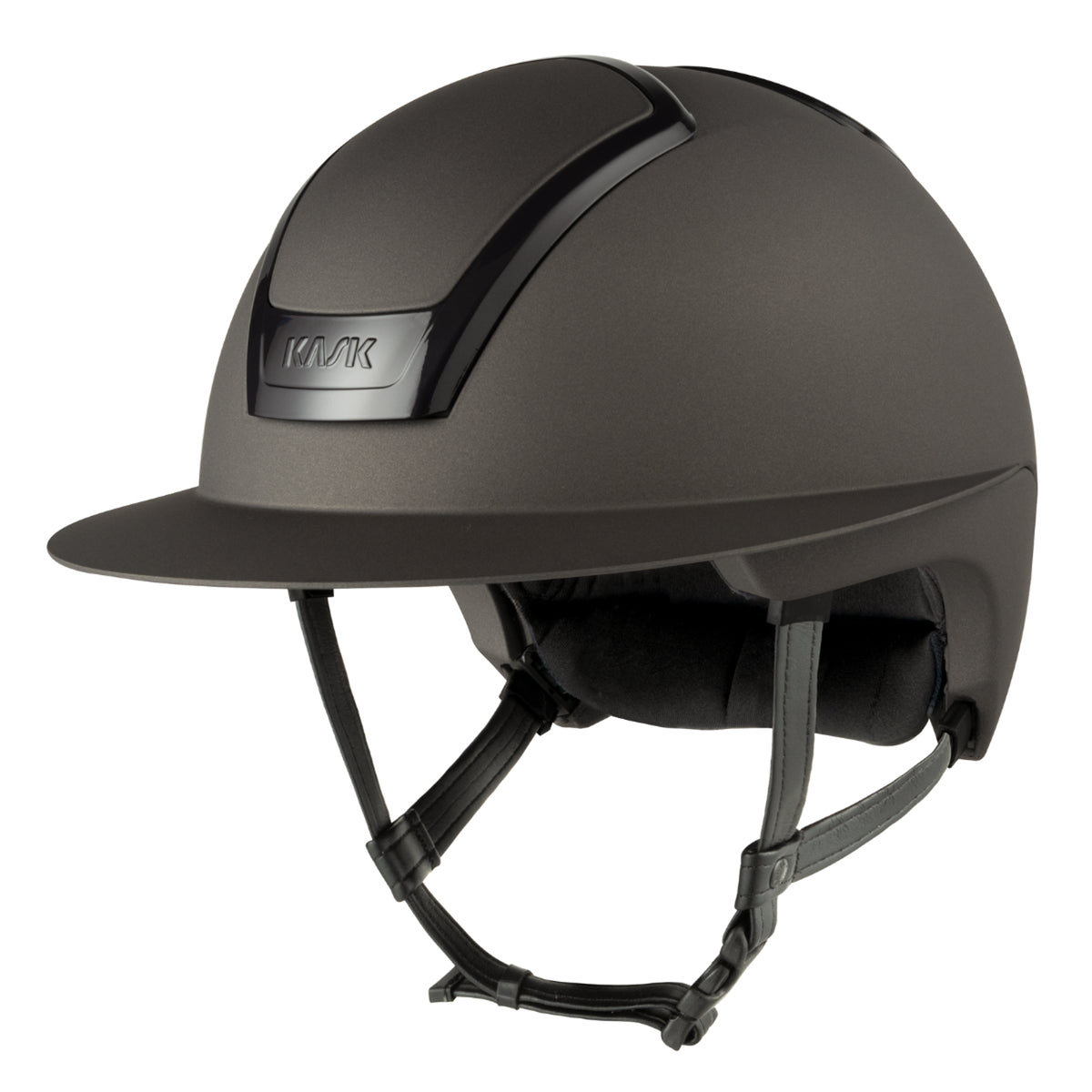 Kask Nemesi Metal Wide Peak Ash Brown