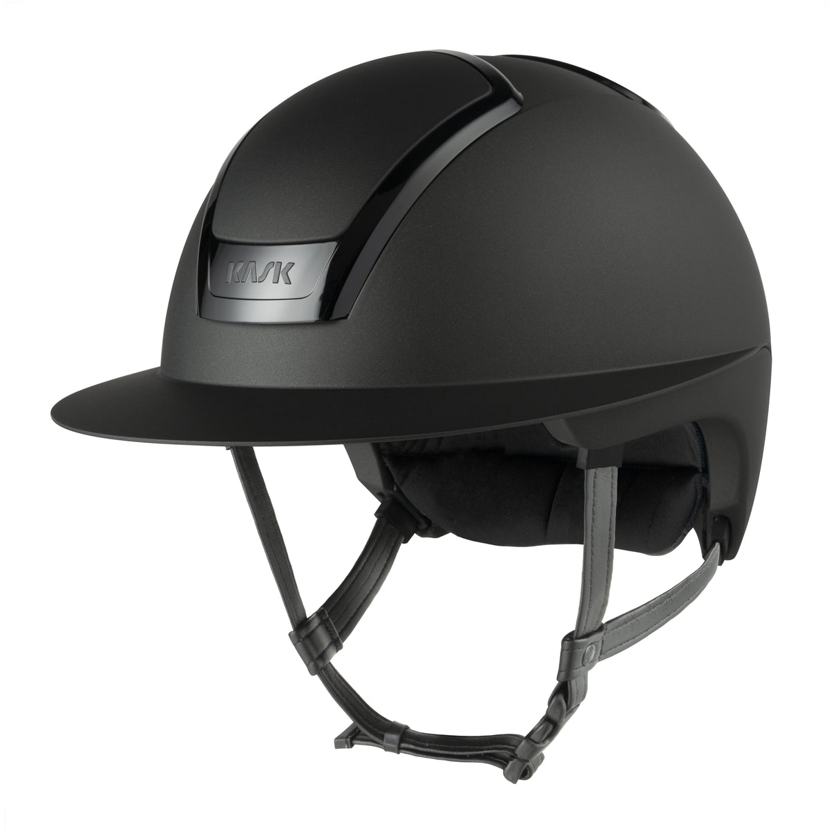 Kask Nemesi Metal Wide Peak Smokey Black