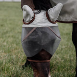 Kentucky Horsewear Fly Mask Classic With Ears Silver