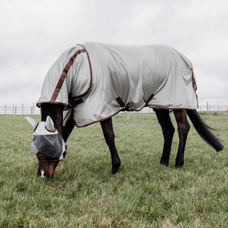 Kentucky Horsewear Mesh Fly Rug Classic Silver