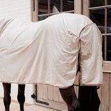 Kentucky Horsewear Mesh Fly Rug Comfort Classic With Neck & Belly Cover Beige/Bordeaux