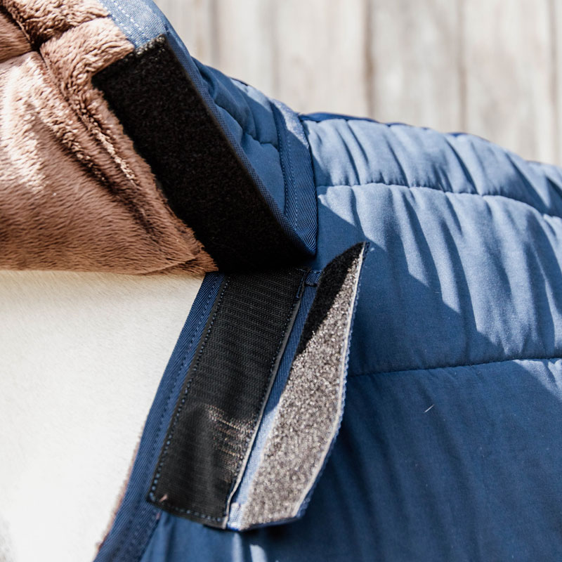 Kentucky Horsewear Under Rug Skin Friendly With Neck Navy 150g