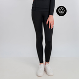 Mochara Young Rider Technical Leggings Black Recycled