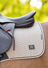 Woof Wear Herringbone Saddle Pad Close Contact