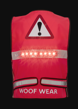 Woof Wear LED Hi Vis Riding Vest Pink