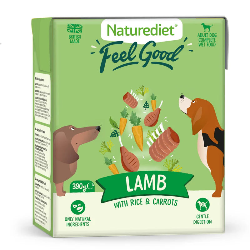 Nature Diet Dog - Lamb 390g