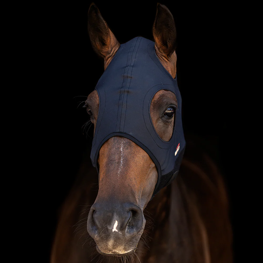 Lami-Cell Titanium Fly Mask Black