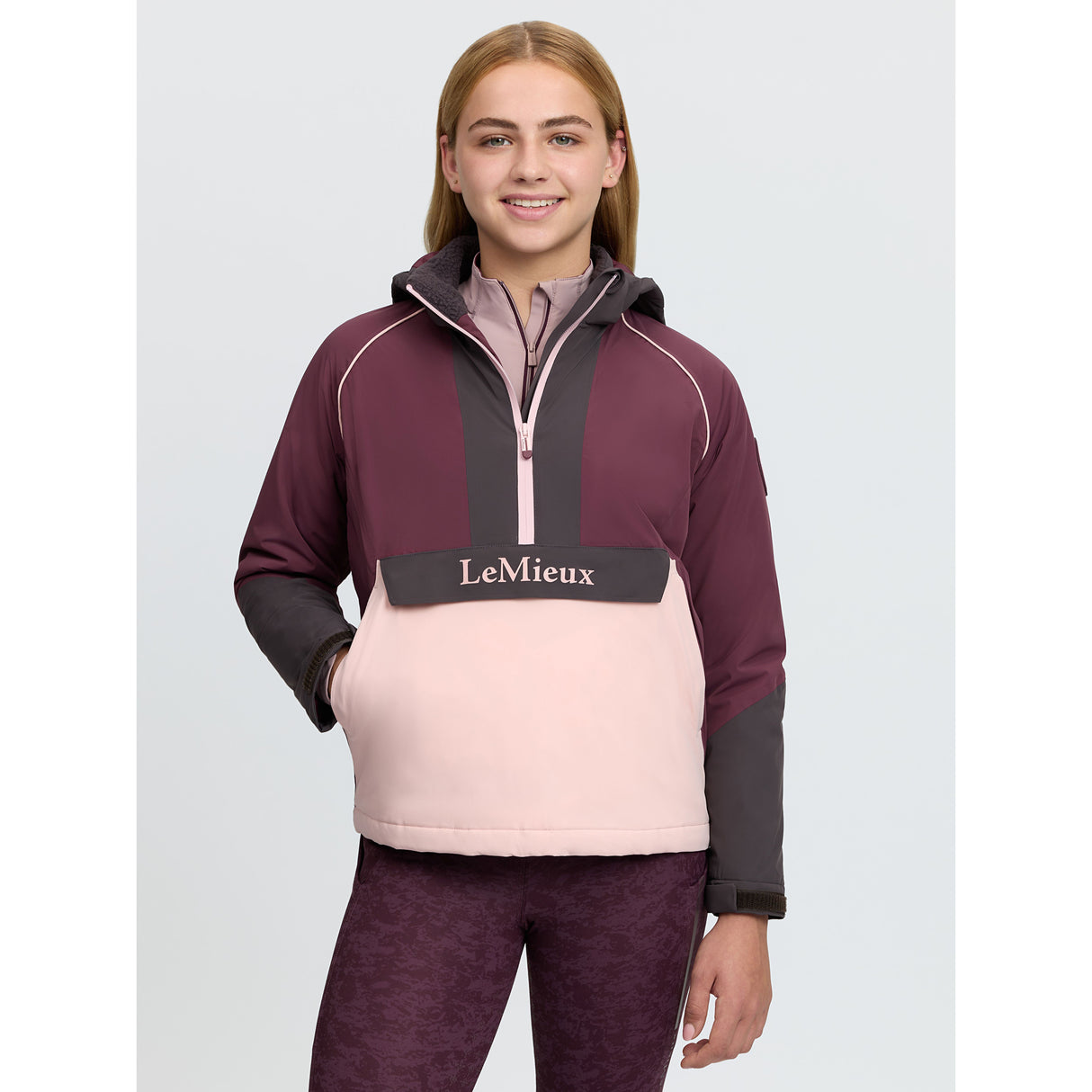 Le Mieux Young Rider Bailey Waterproof Anorak Bramble