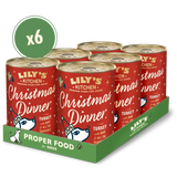 Lilys Kitchen Turkey & Ham Christmas Dinner 6x400g