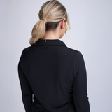 Mochara V Neck Long Sleeve Black