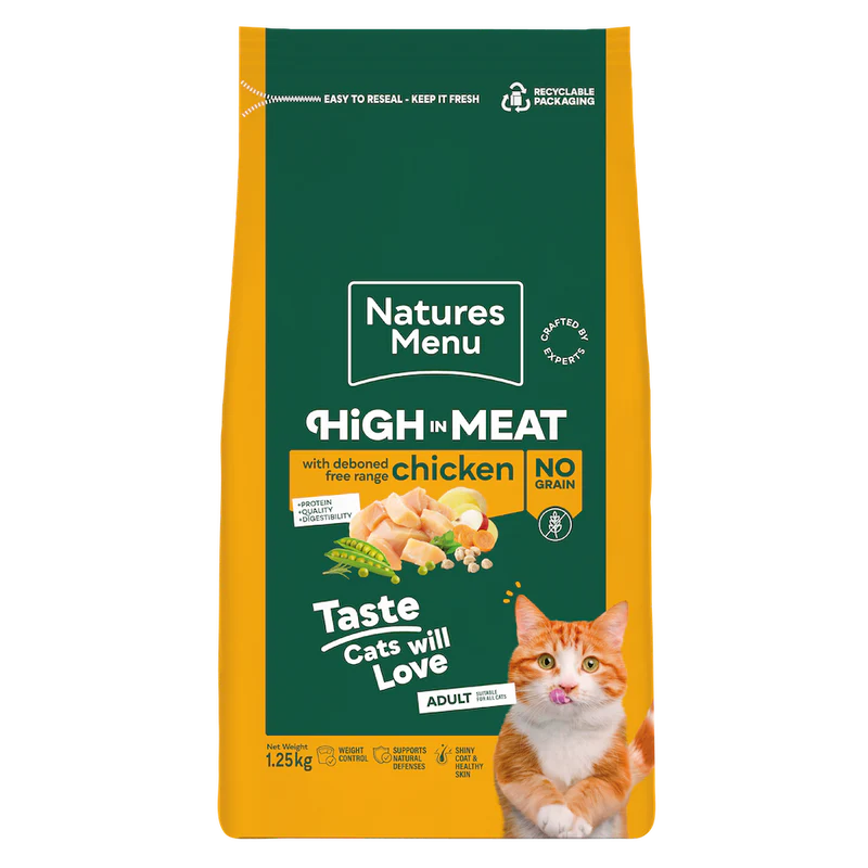 Natures Menu Cat - Adult Chicken 1.25kg