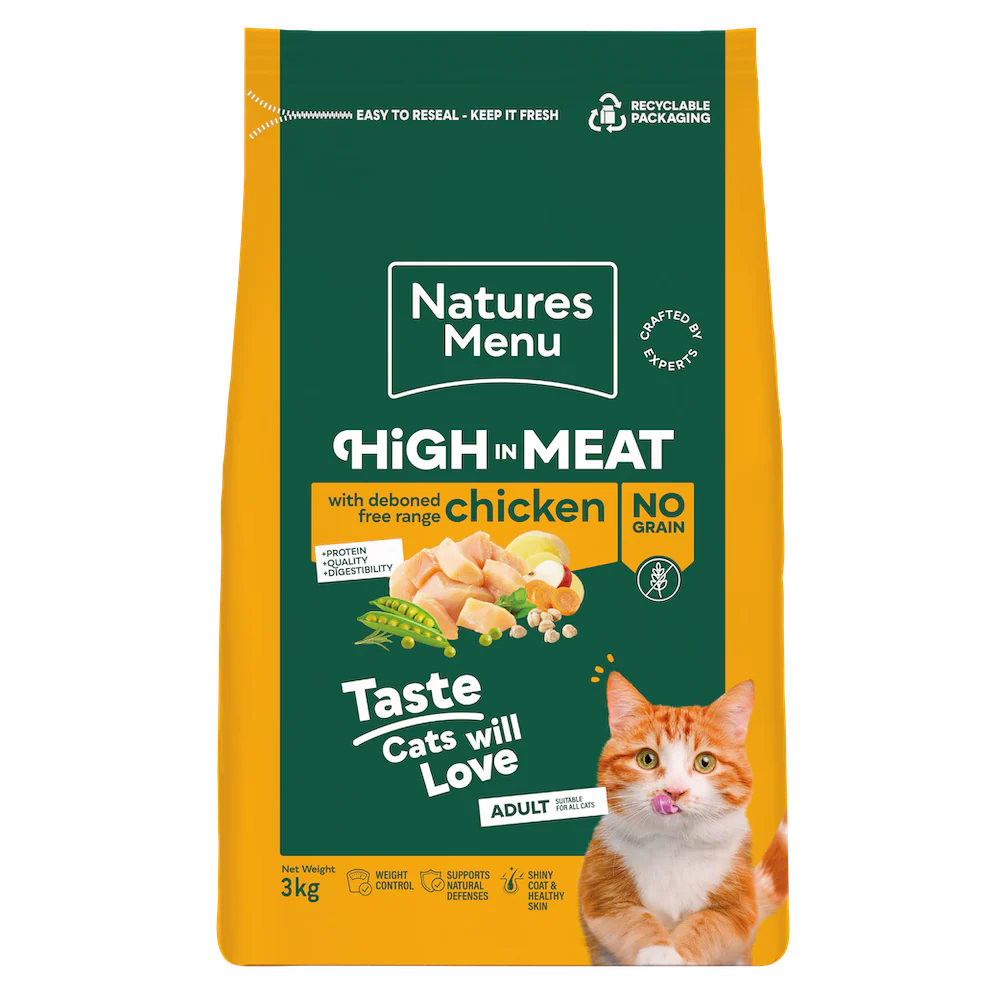 Natures Menu Cat - Adult Chicken 3kg