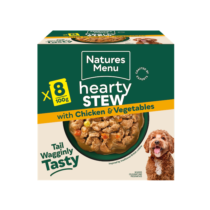 Natures Menu Dog - Chicken Stew Pouches 8x100g