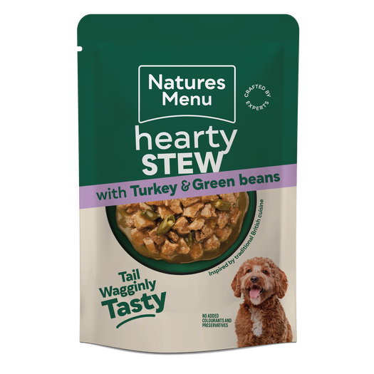 Natures Menu Dog - Chicken, Turkey, Beef & Salmon Stews Pouches 12x100g