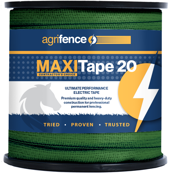 Agrifence Megatape 20 Reinforced Tape Green 20mmX200m