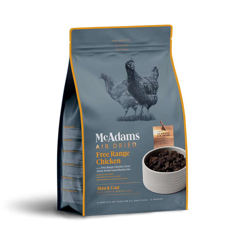 McAdams Adult Dog Air Dried Chicken Skin & Coat 1.5kg