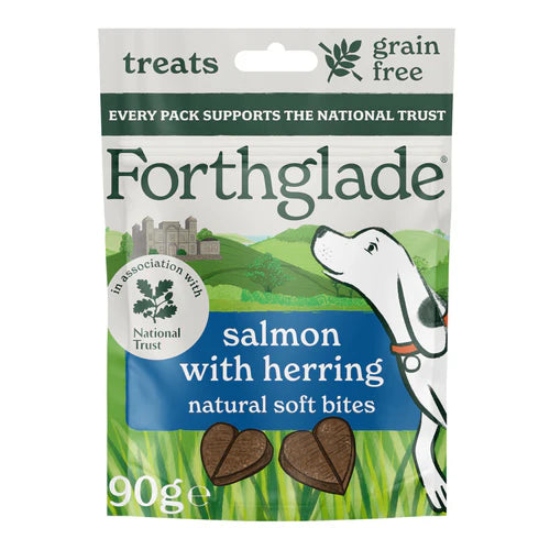 Forthglade National Trust Soft Bites Salmon & Herring 90g