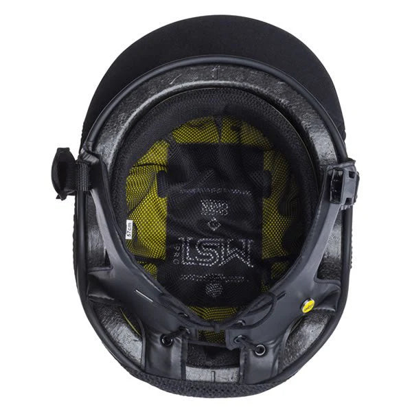 Charles Owen MS1 Pro Jockey Skull Black