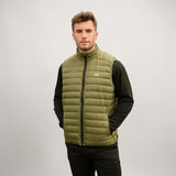 Mac In A Sac Mens Alpine Down Gilet Khaki