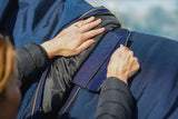 Mackey Wicklow Detach-A-Neck Turnout 100G Navy/Gold