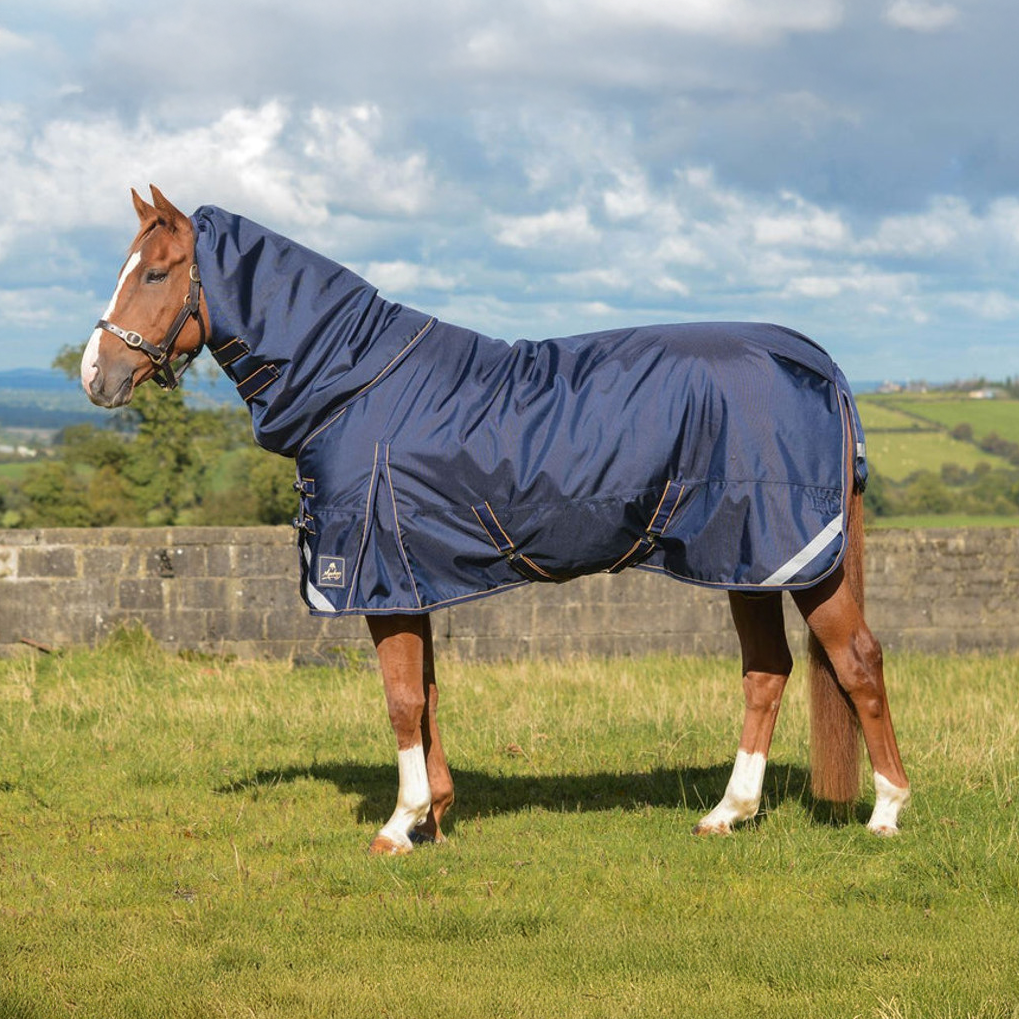 Mackey Wicklow Detach-A-Neck Turnout 50G Navy/Gold