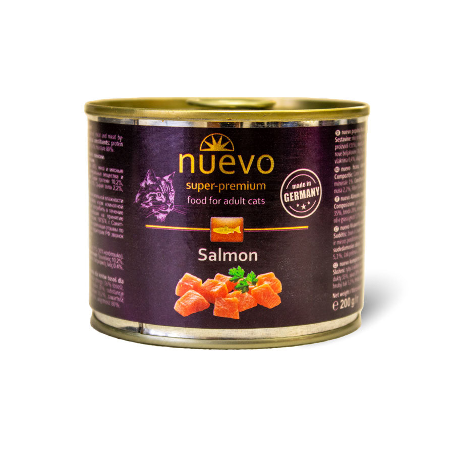 Nuevo Cat Adult Salmon 200g