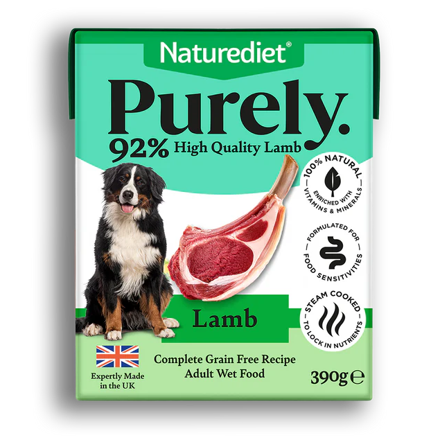 Nature Diet Dog - Purely Lamb 390g