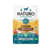 Naturo Dog - Adult Grain & Gluten Free Pouch Chicken Herb Gravy 100g