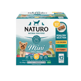 Naturo Dog - Adult Mini Pouch Variety With Rice 12x150g