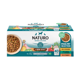 Naturo Dog - Adult Grain & Gluten Free Pouch Poultry In Herb Gravy 40x100g