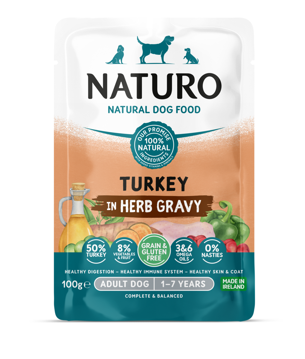 Naturo Dog - Turkey Herb Gravy Pouch 100g
