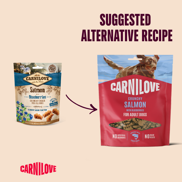 Carnilove Salmon With Blueberries Crunchy Dog Treats 200g