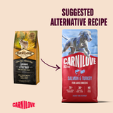 Carnilove Dog - Active Salmon & Turkey Large Breed 12kg