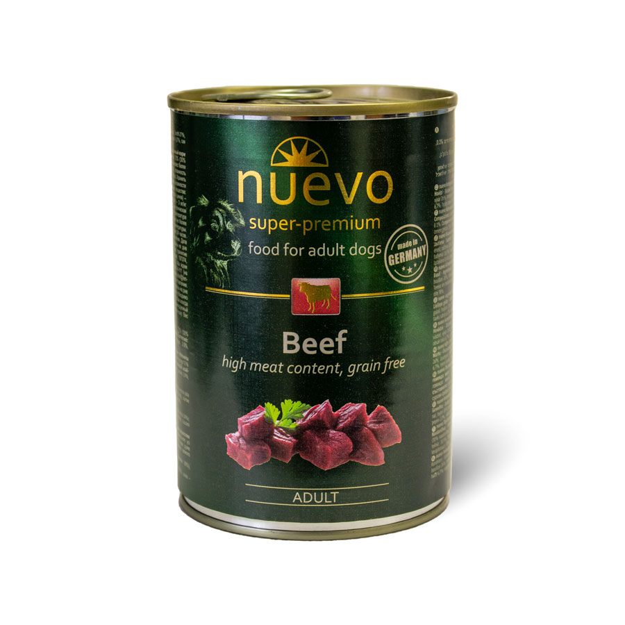 Nuevo Dog Adult Beef 400g