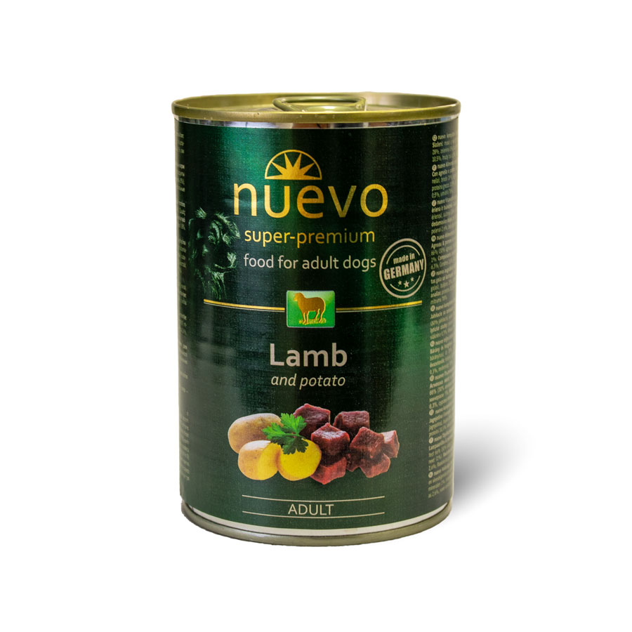 Nuevo Dog Adult Lamb & Potato 400g
