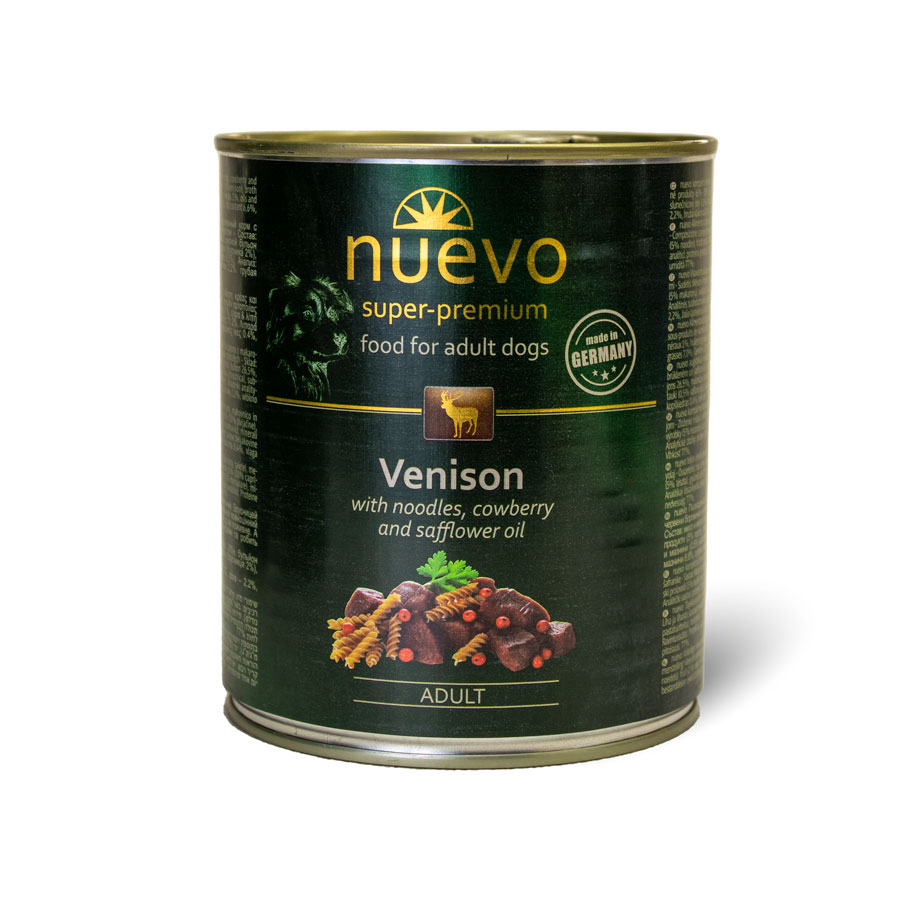 Nuevo Dog Adult Venison 800g