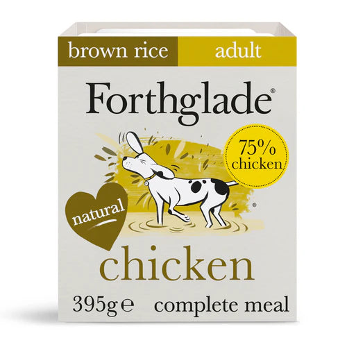 Forthglade Adult Complete Chicken With Brown Rice & Veg 395g