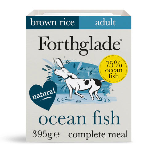 Forthglade Adult Complete Ocean Fish With Brown Rice & Veg 395g