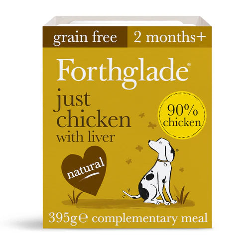 Forthglade 2months+ Complementary Just Chicken With Liver 395g