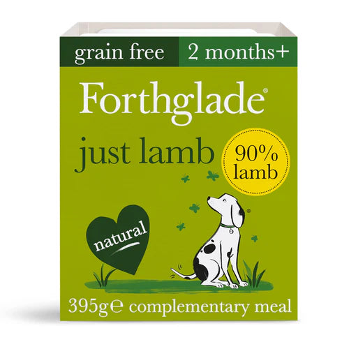 Forthglade 2months+ Complementary Just Lamb 395g