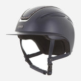 Evoke Callisto Wide Peak Navy / Silver Crystal Frame