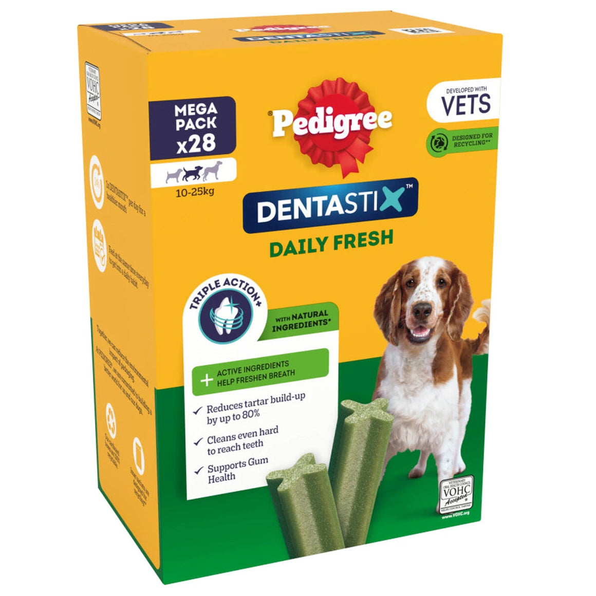 Pedigree Dentastix Fresh Medium 28 Pack 10-25kg